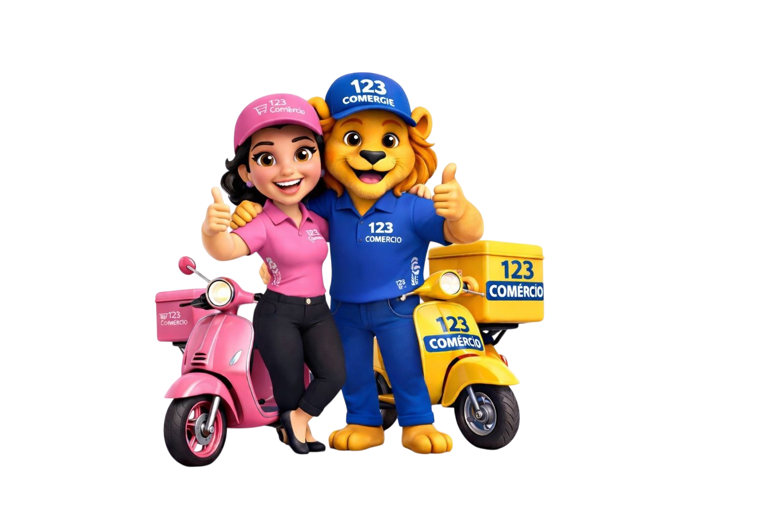 Mascotes 123 Comércio